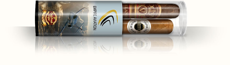 Sample CertiFresh 2-cigar Tube Packaging